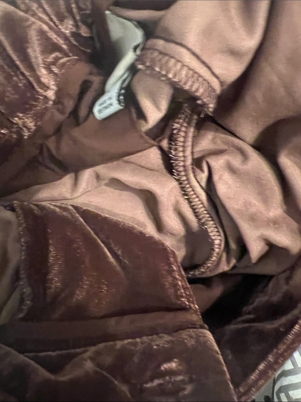 a new day Dark Brown Velvet Wide-Leg Trousers - Picture 10 of 12